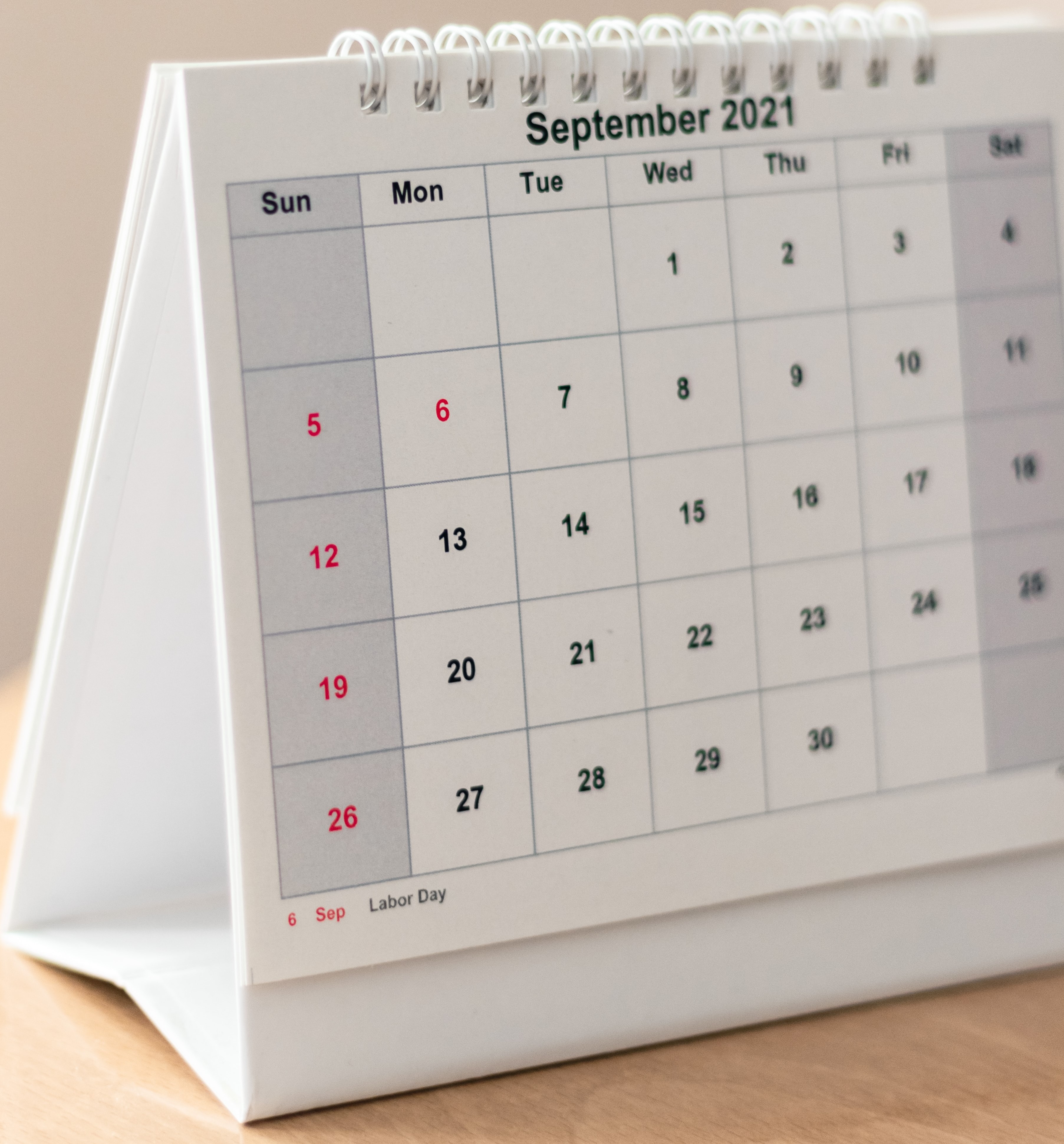 Imagen de calendario